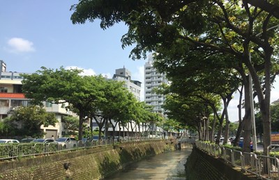 天津商圈旁景觀改善　營造梅川河岸新亮點